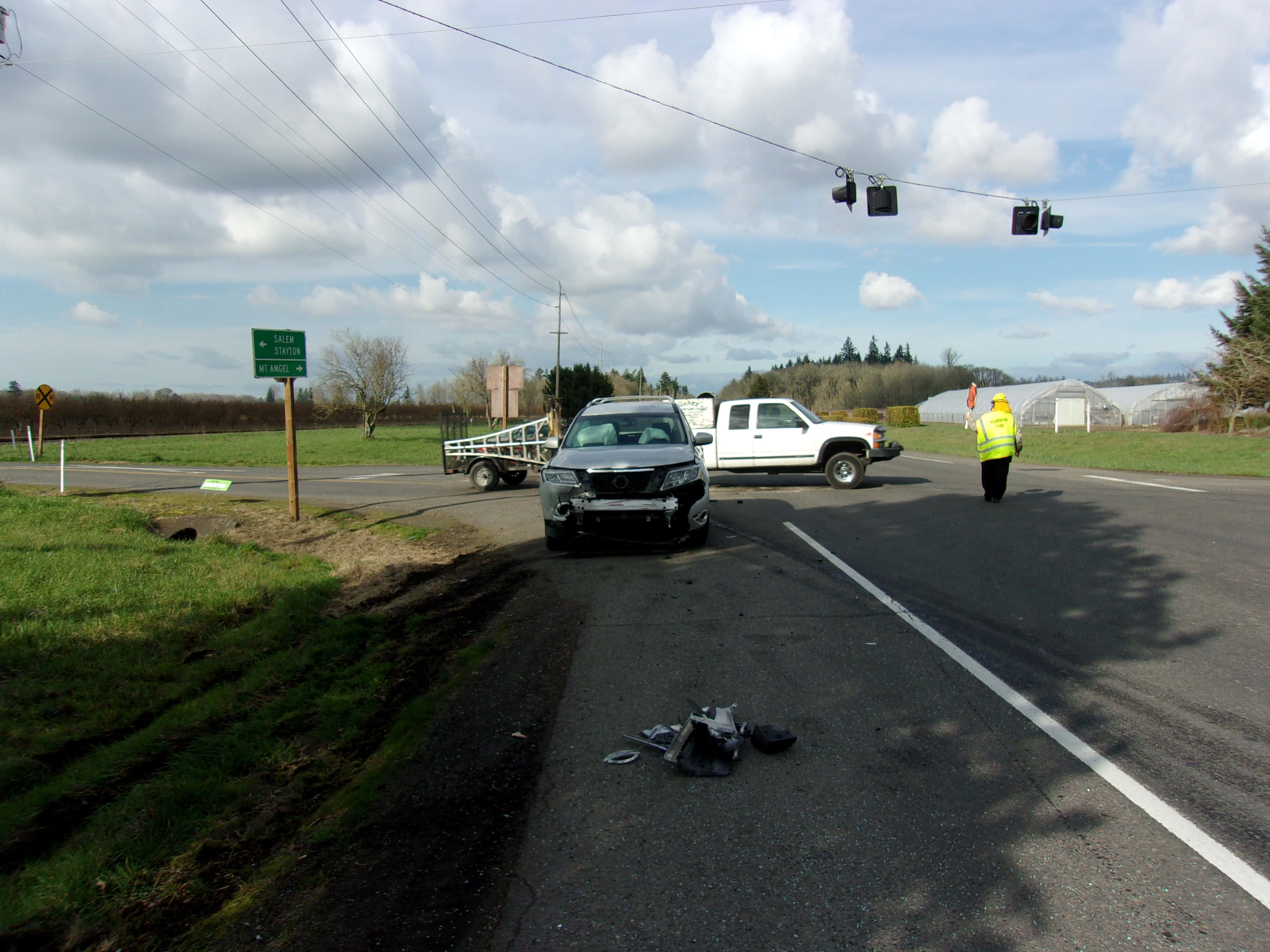 Driver Cited In Silverton Crash